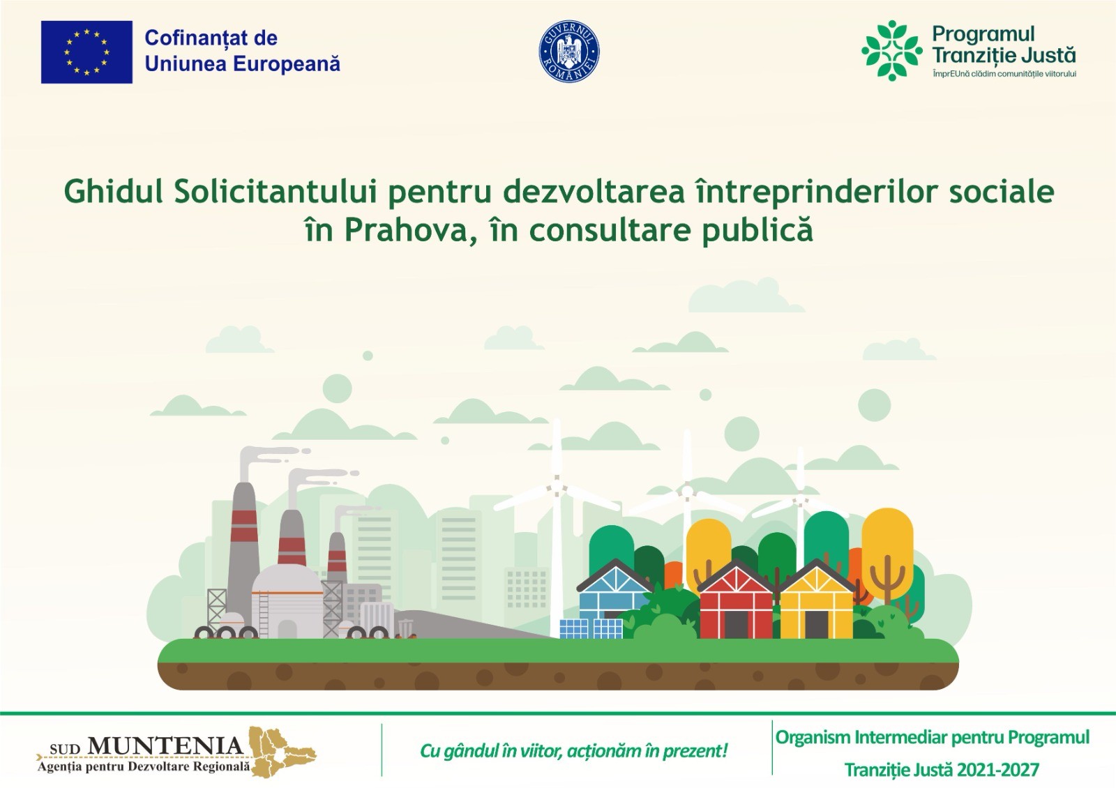 PTJ: Ghidul Solicitantului pentru dezvoltarea întreprinderilor sociale în Prahova, în consultare publică
